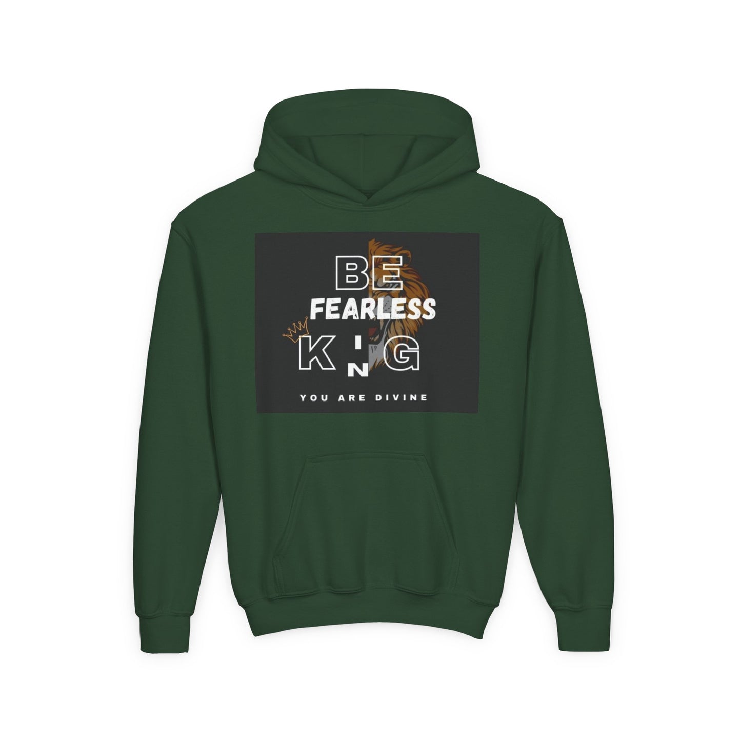 Fearless King/Heavy Blend Hooded Sweatshirt