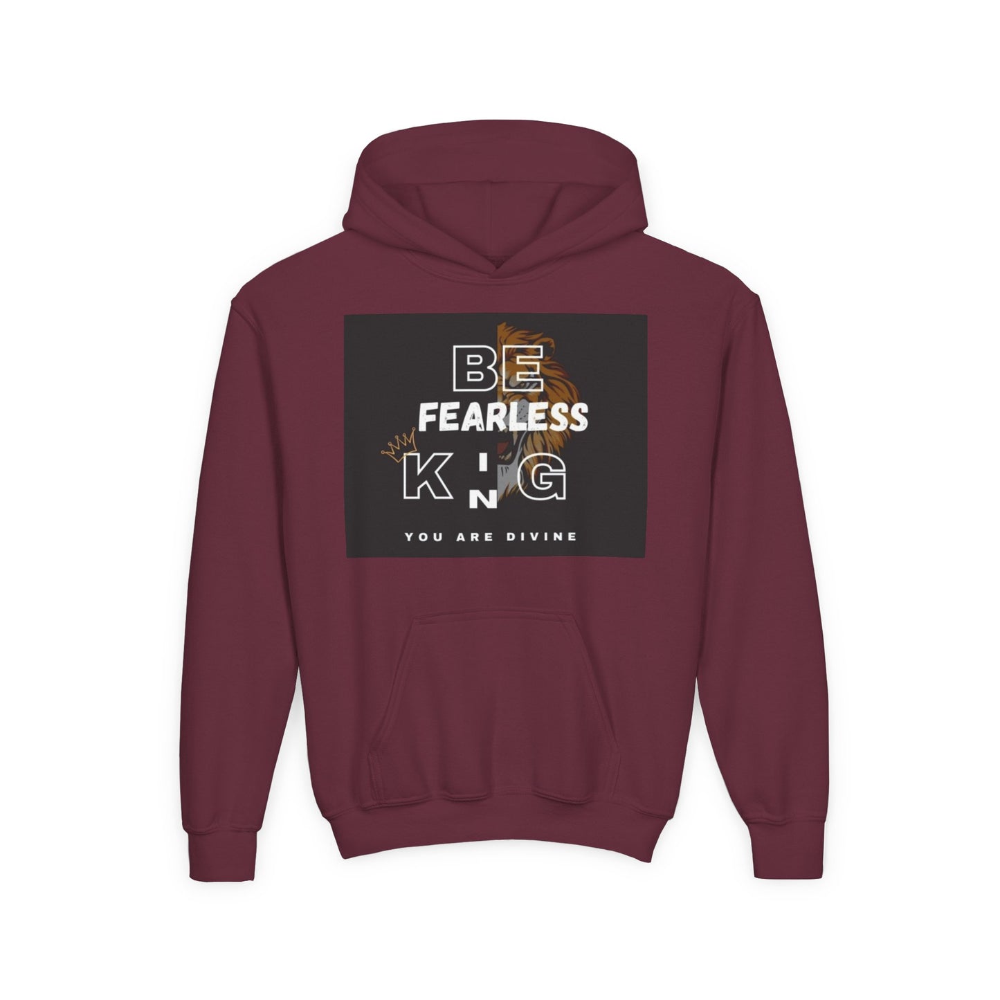 Fearless King/Heavy Blend Hooded Sweatshirt