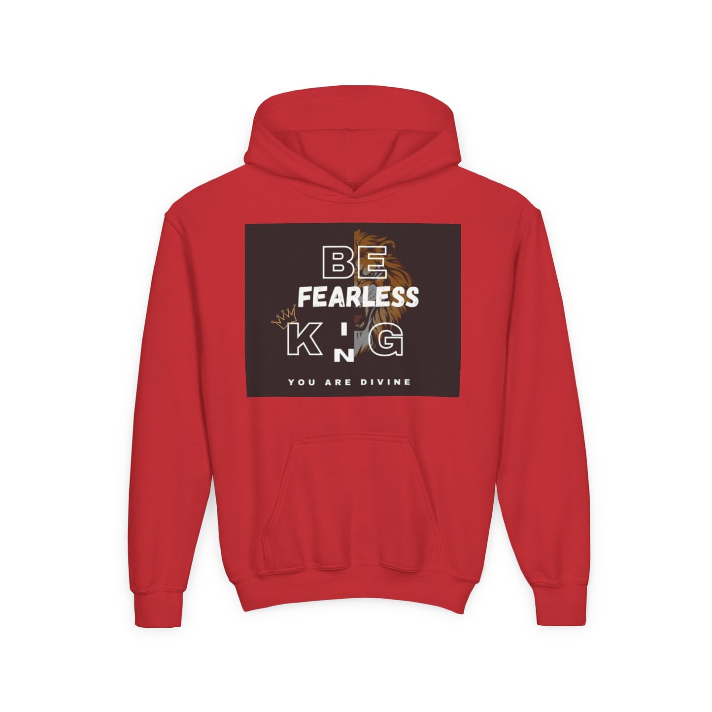 Fearless King/Heavy Blend Hooded Sweatshirt