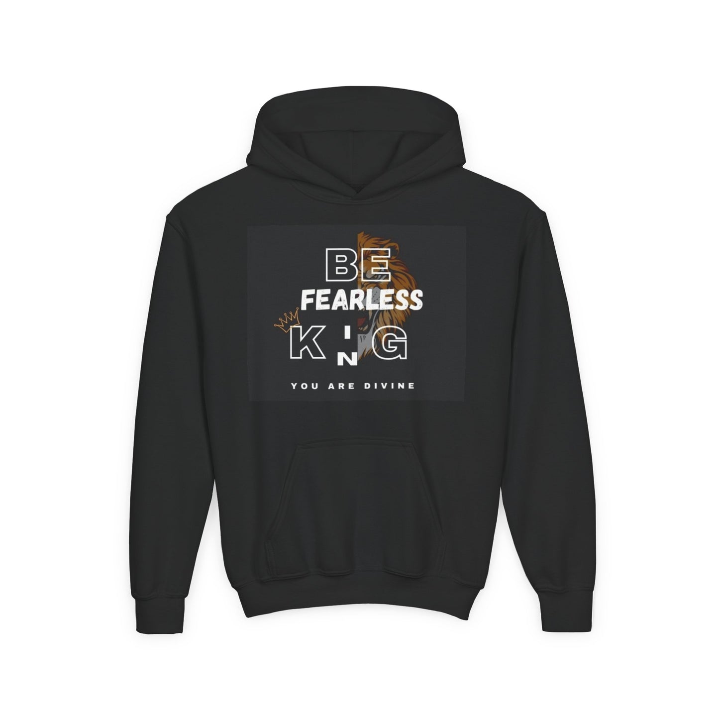 Fearless King/Heavy Blend Hooded Sweatshirt