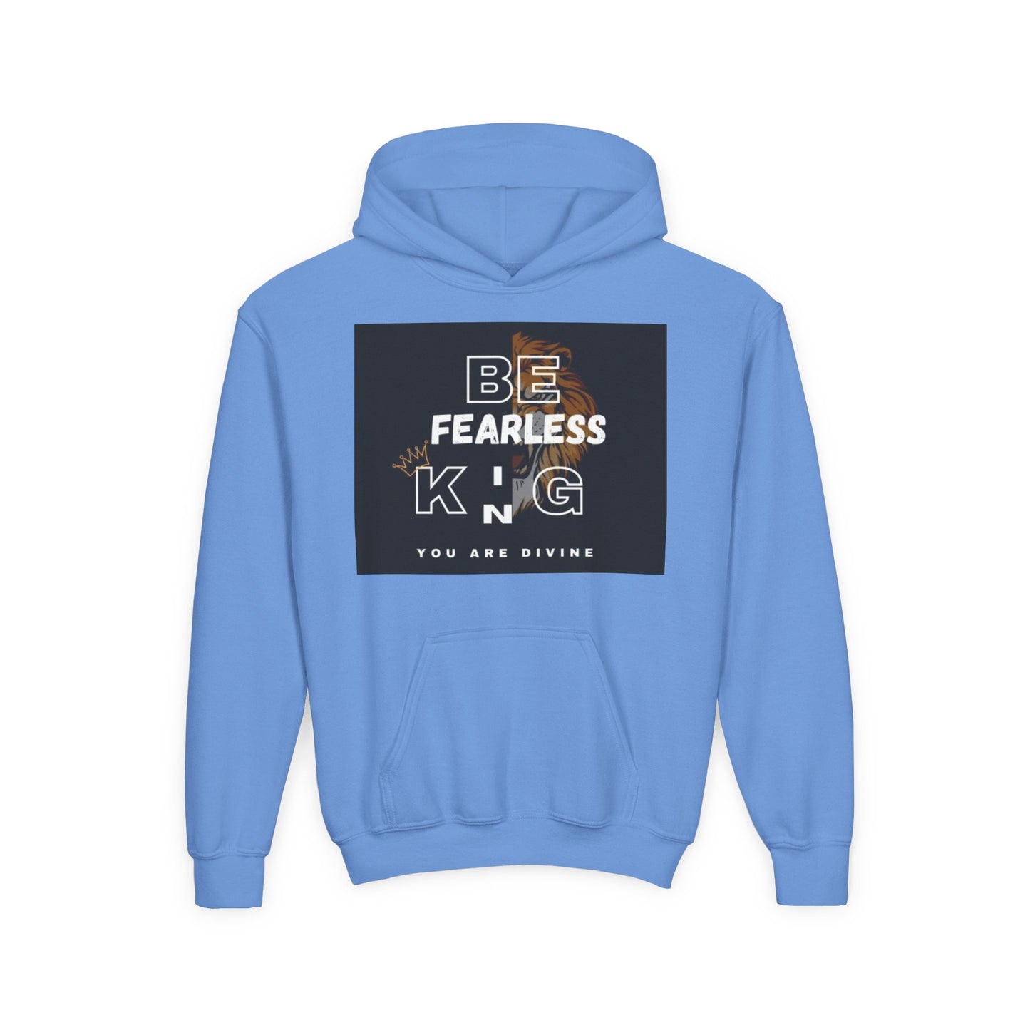 Fearless King/Heavy Blend Hooded Sweatshirt