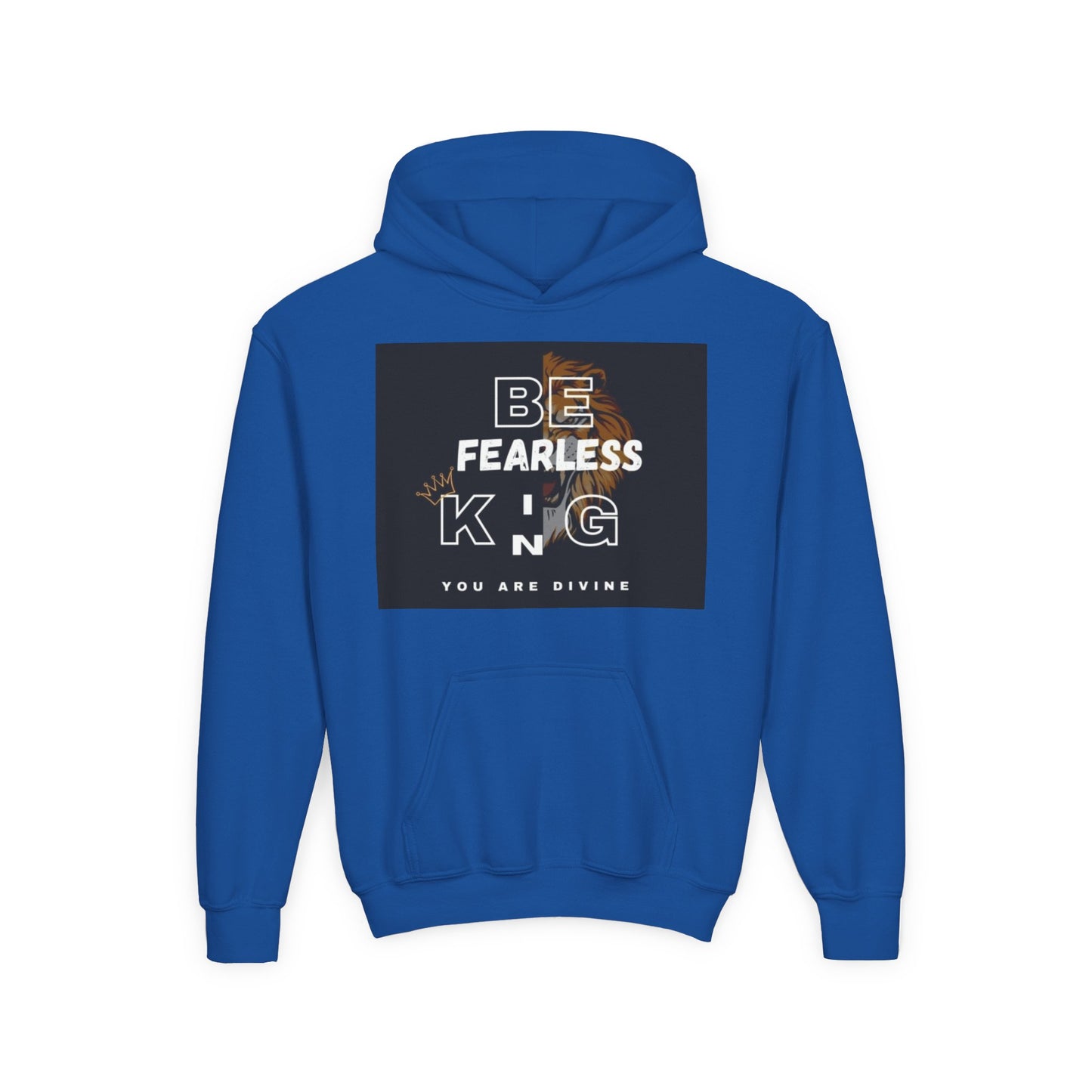 Fearless King/Heavy Blend Hooded Sweatshirt