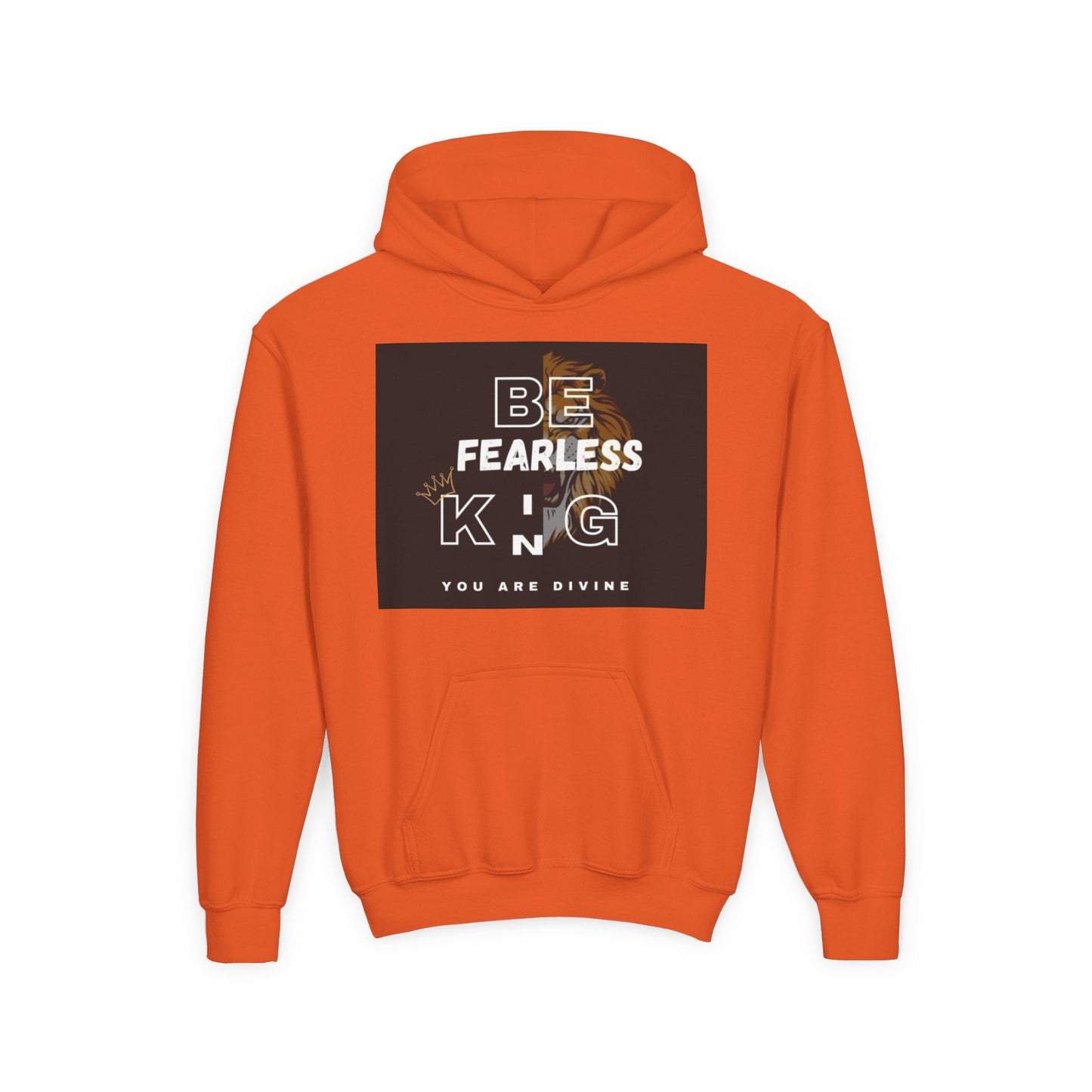 Fearless King/Heavy Blend Hooded Sweatshirt