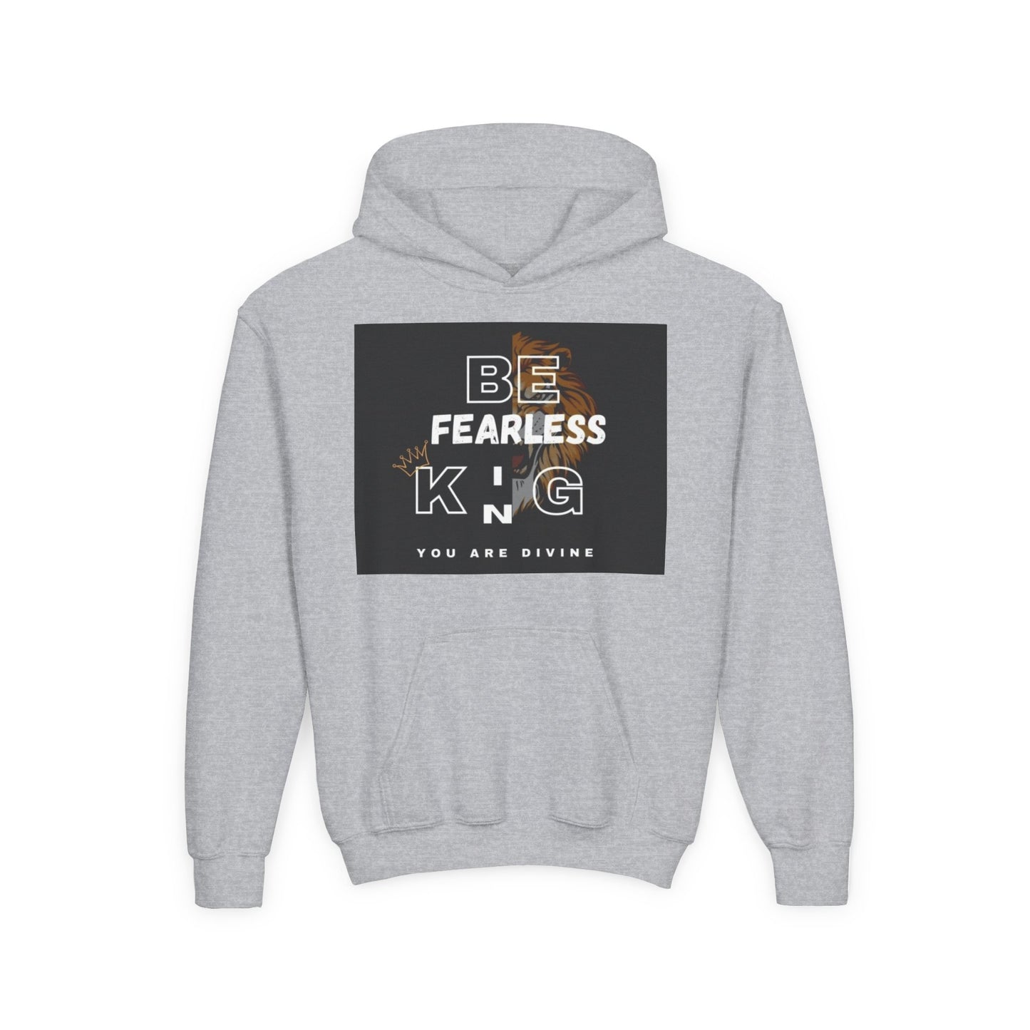 Fearless King/Heavy Blend Hooded Sweatshirt