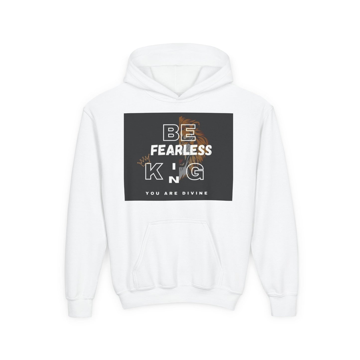 Fearless King/Heavy Blend Hooded Sweatshirt