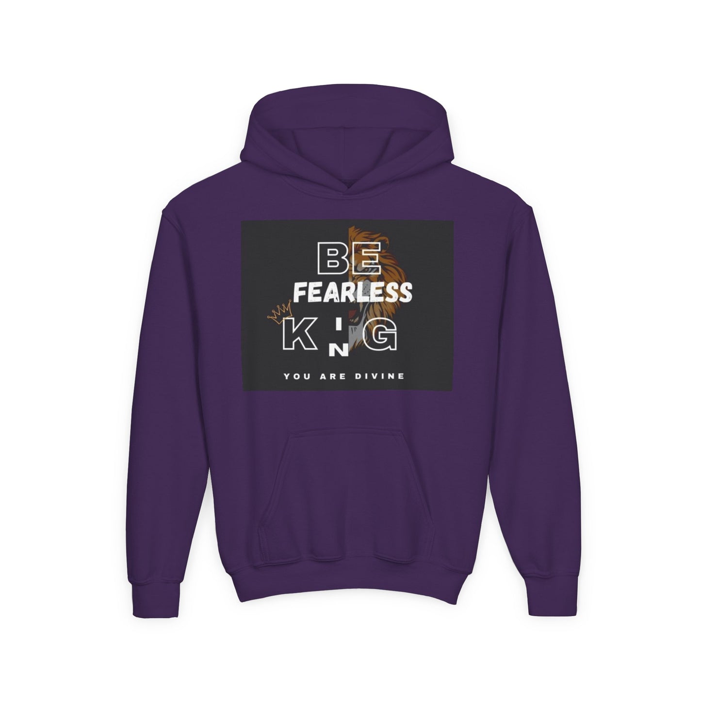 Fearless King/Heavy Blend Hooded Sweatshirt