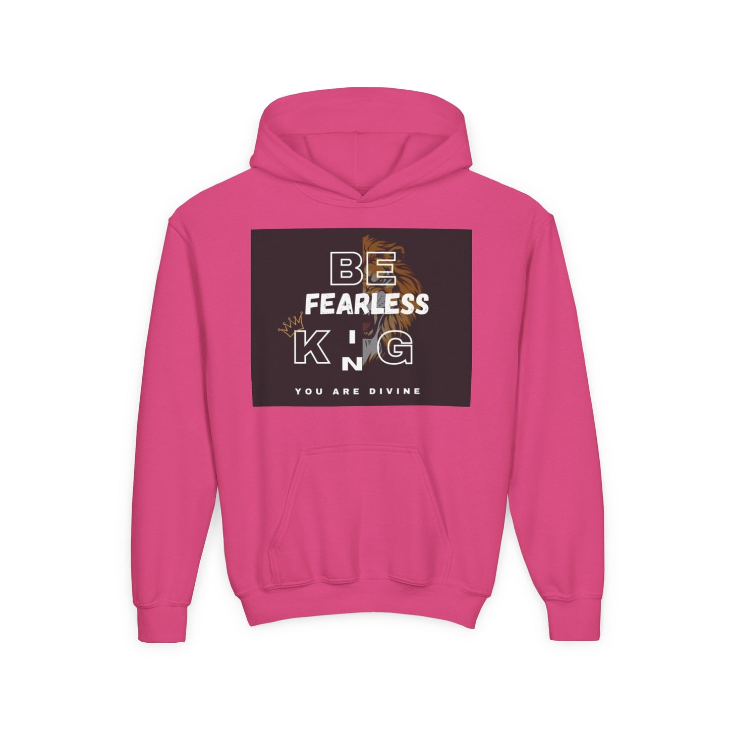 Fearless King/Heavy Blend Hooded Sweatshirt