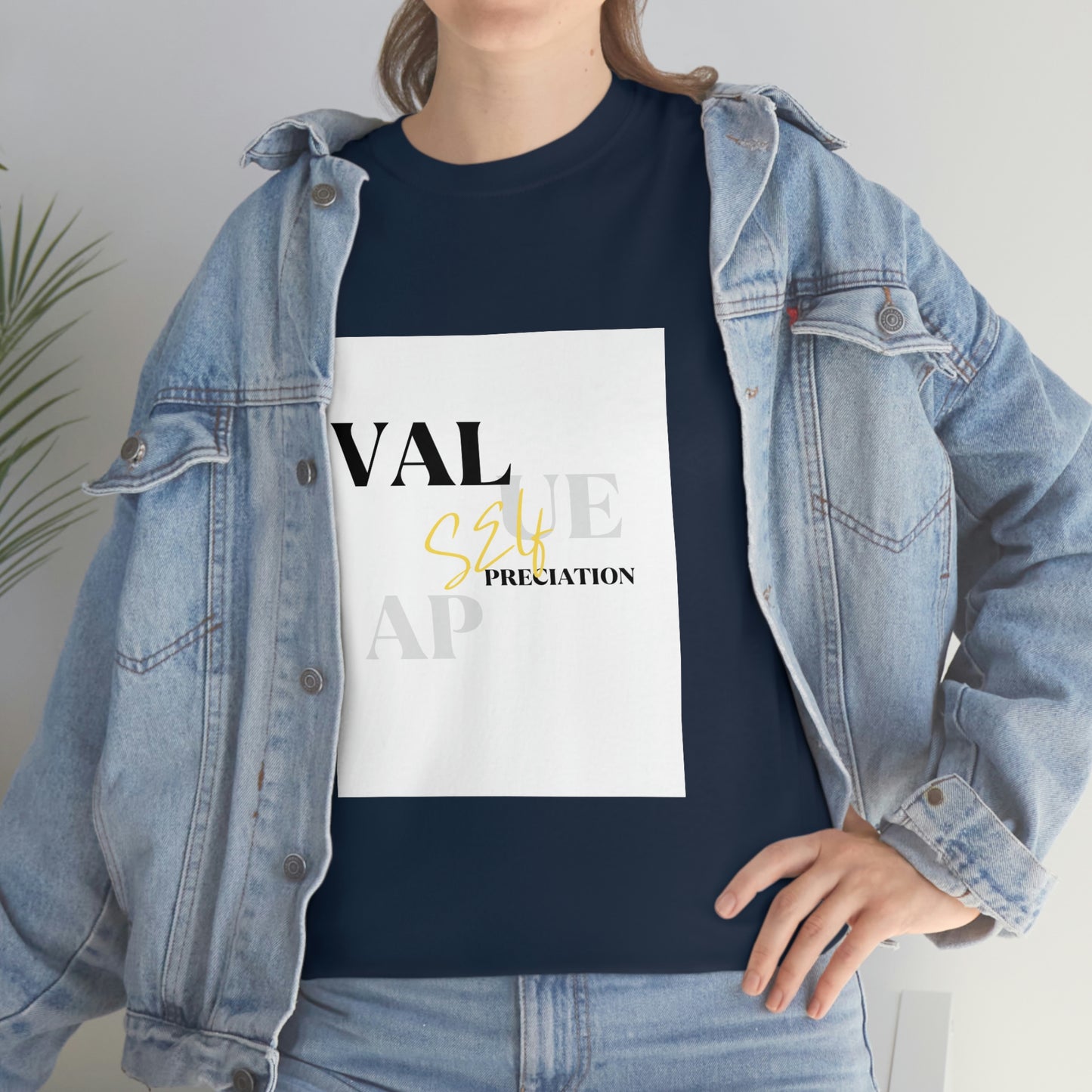 SelfValue/Unisex Heavy Cotton Tee