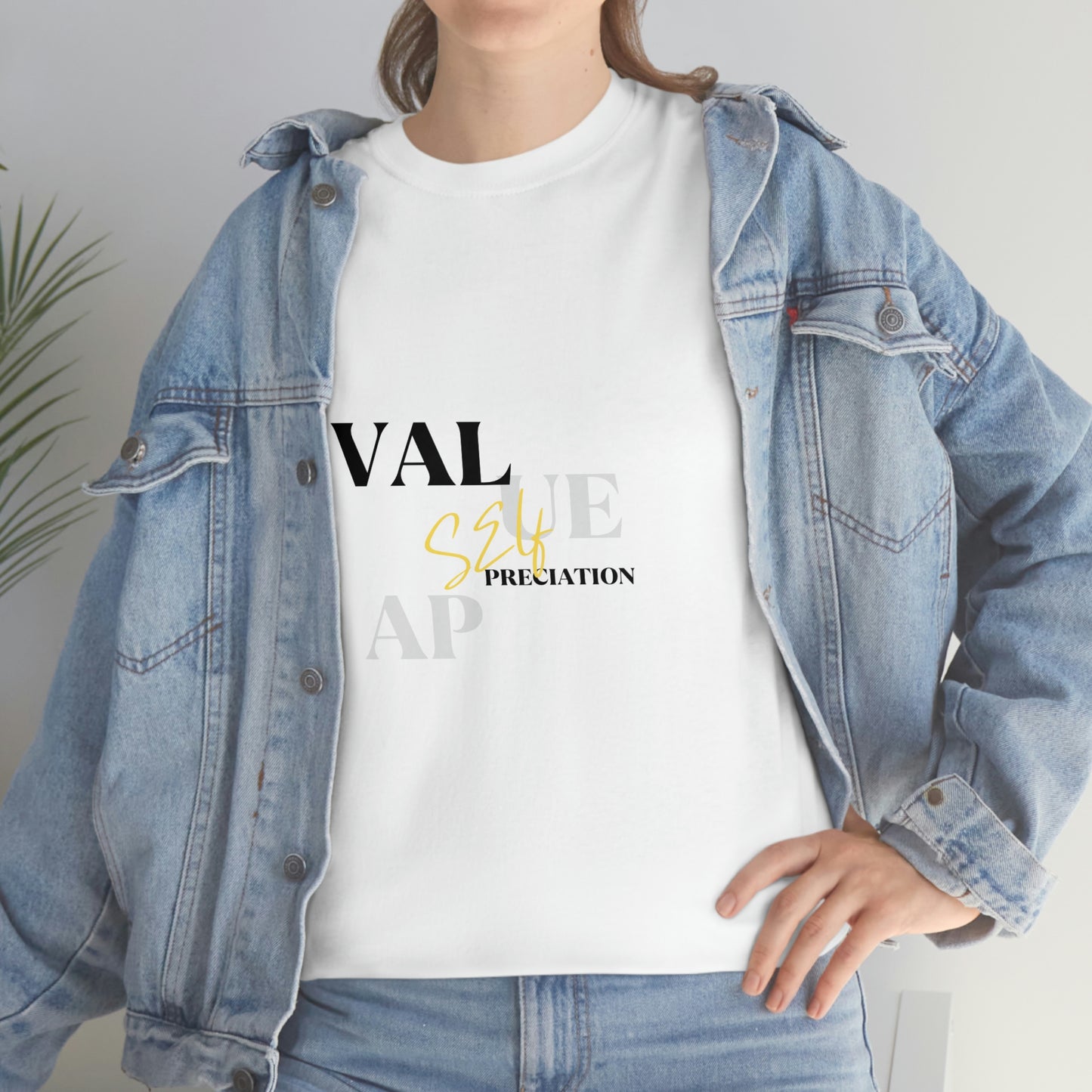 SelfValue/Unisex Heavy Cotton Tee