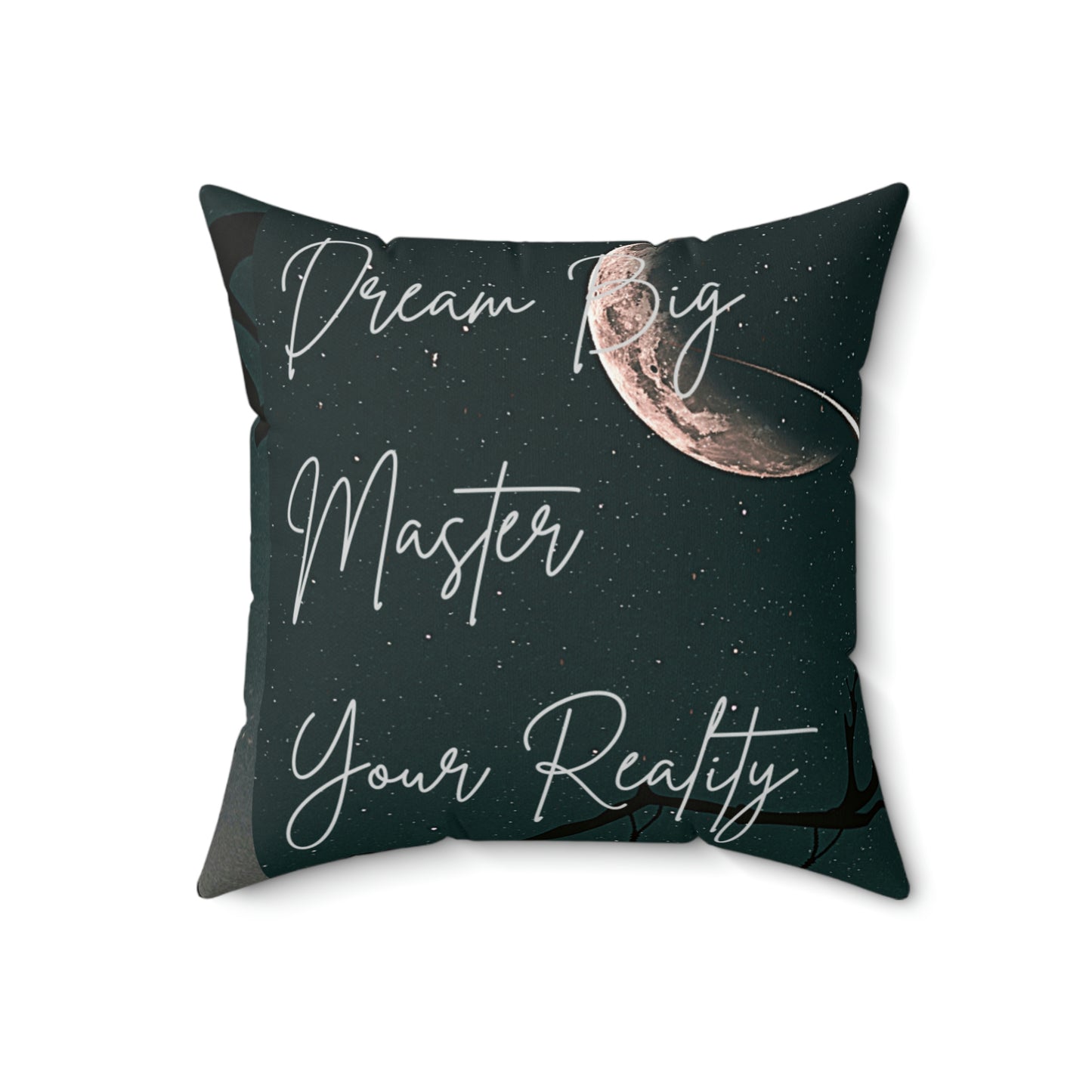Reality/Spun Polyester Square Pillow