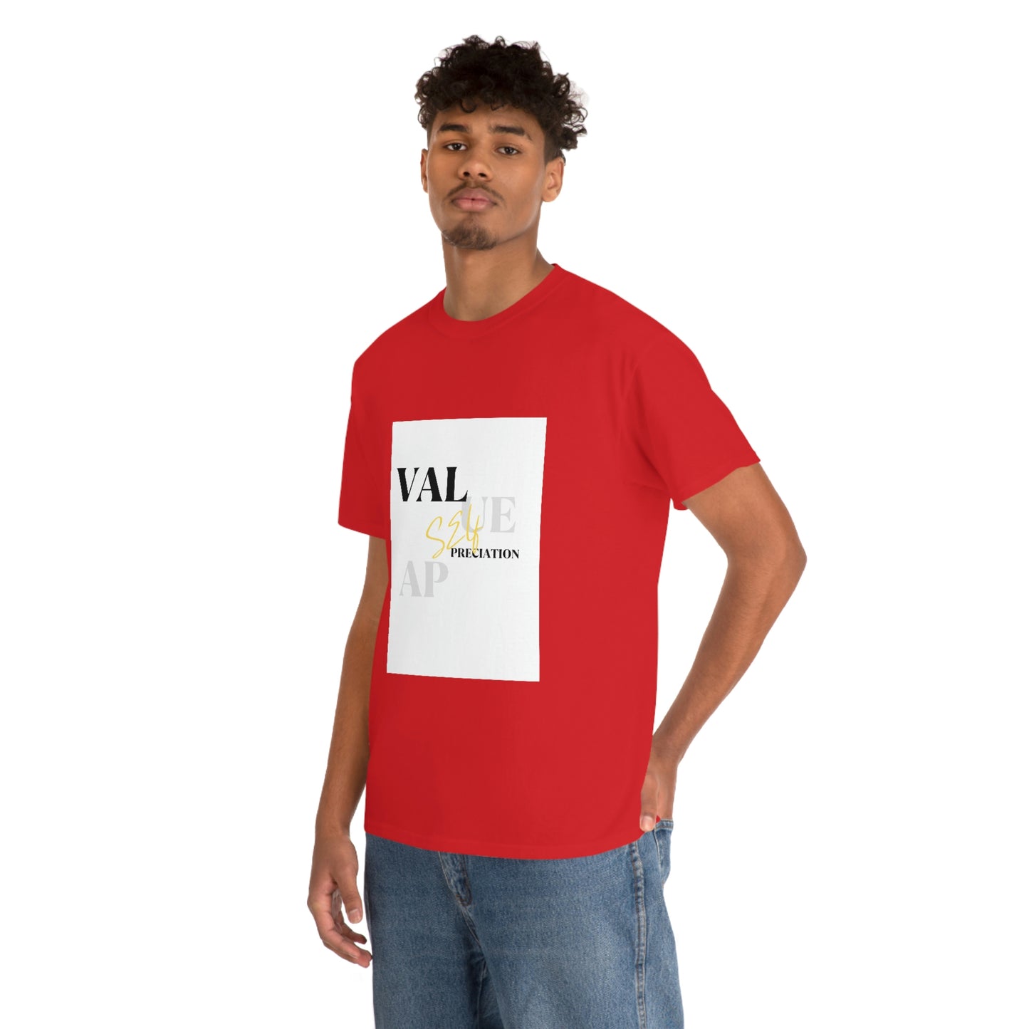 SelfValue/Unisex Heavy Cotton Tee