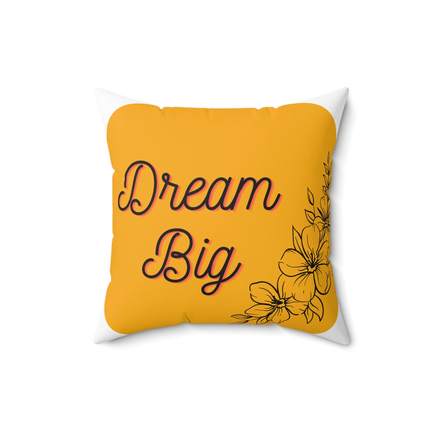 DreamB/Spun Polyester Square Pillow