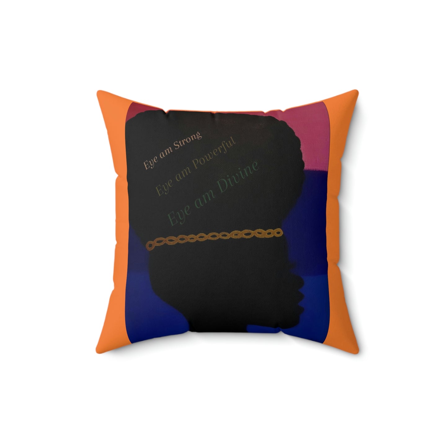 Spun Polyester Square Pillow