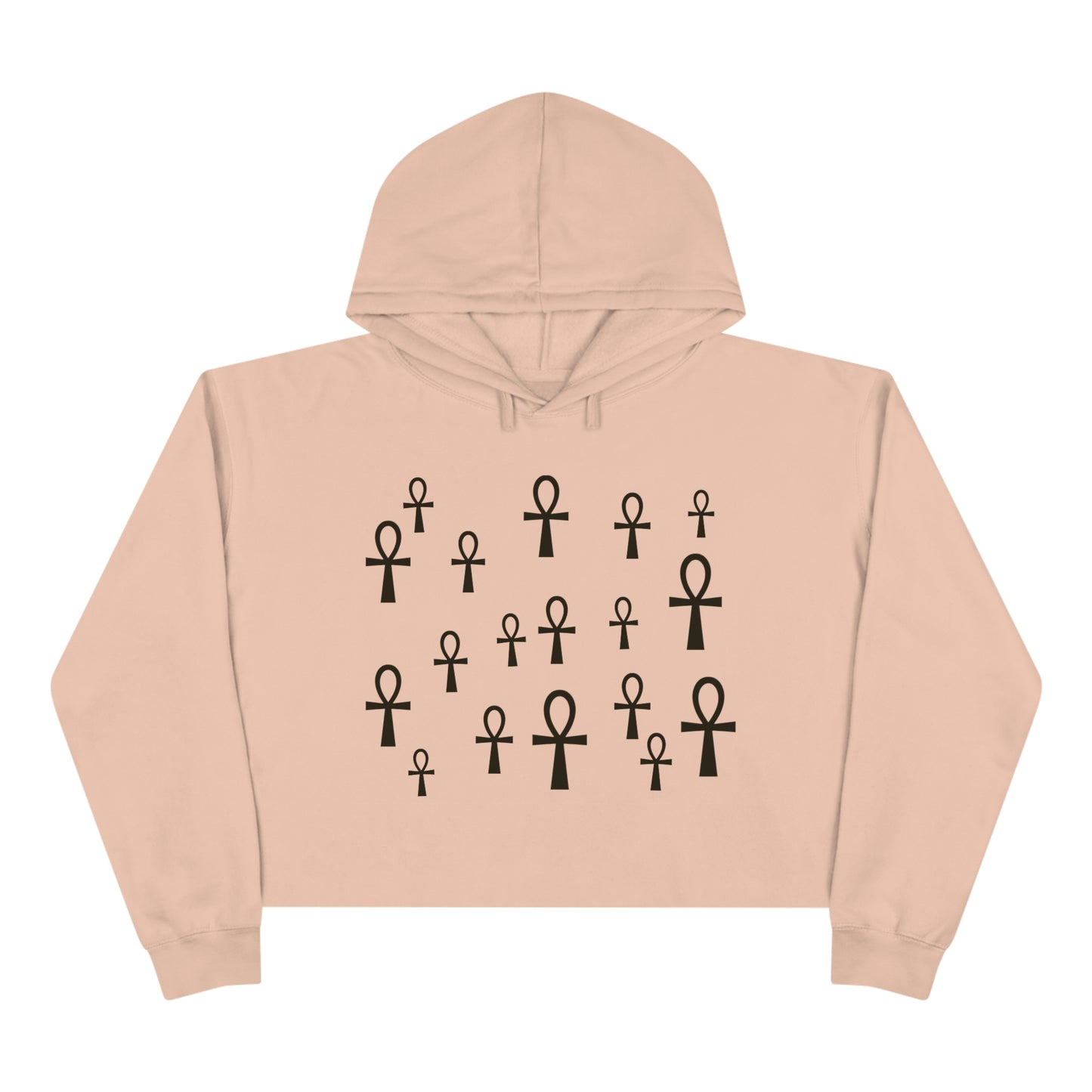 Ankh/Crop Hoodie