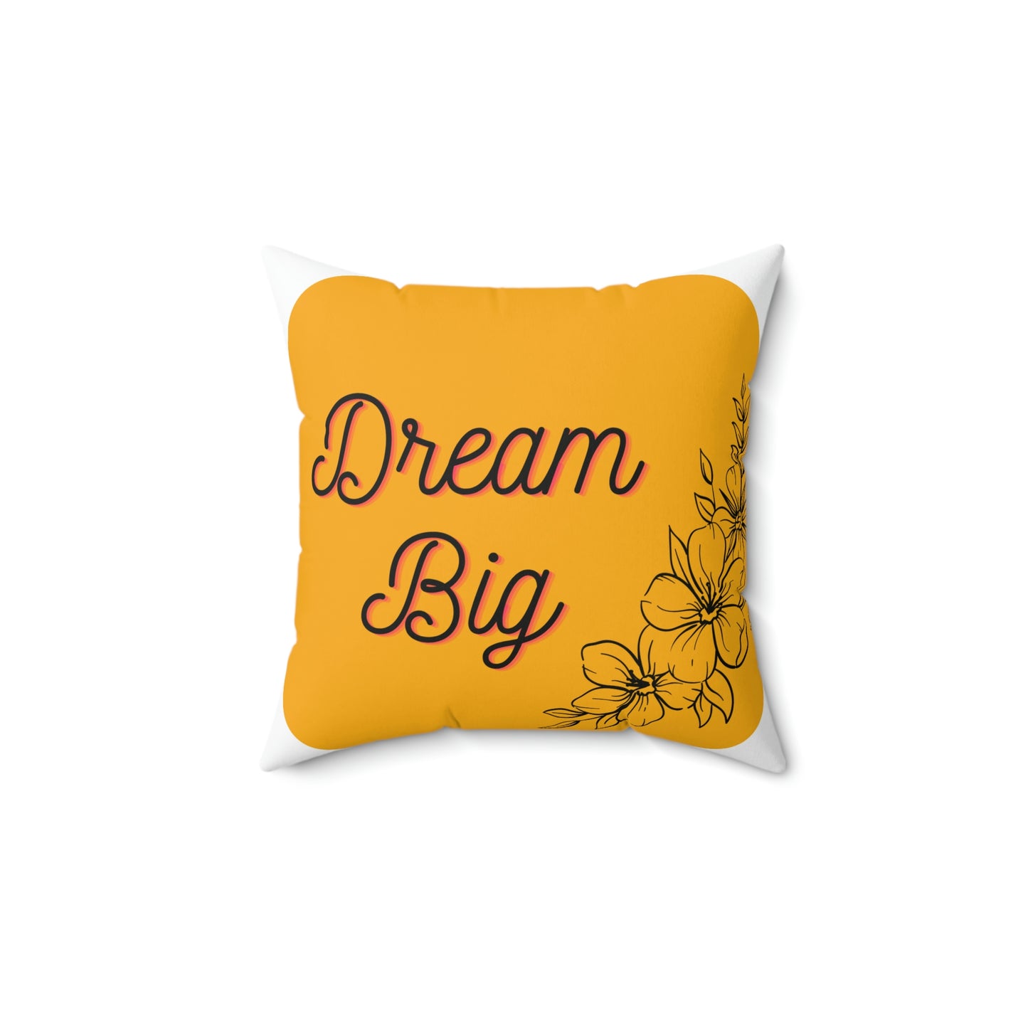 DreamB/Spun Polyester Square Pillow