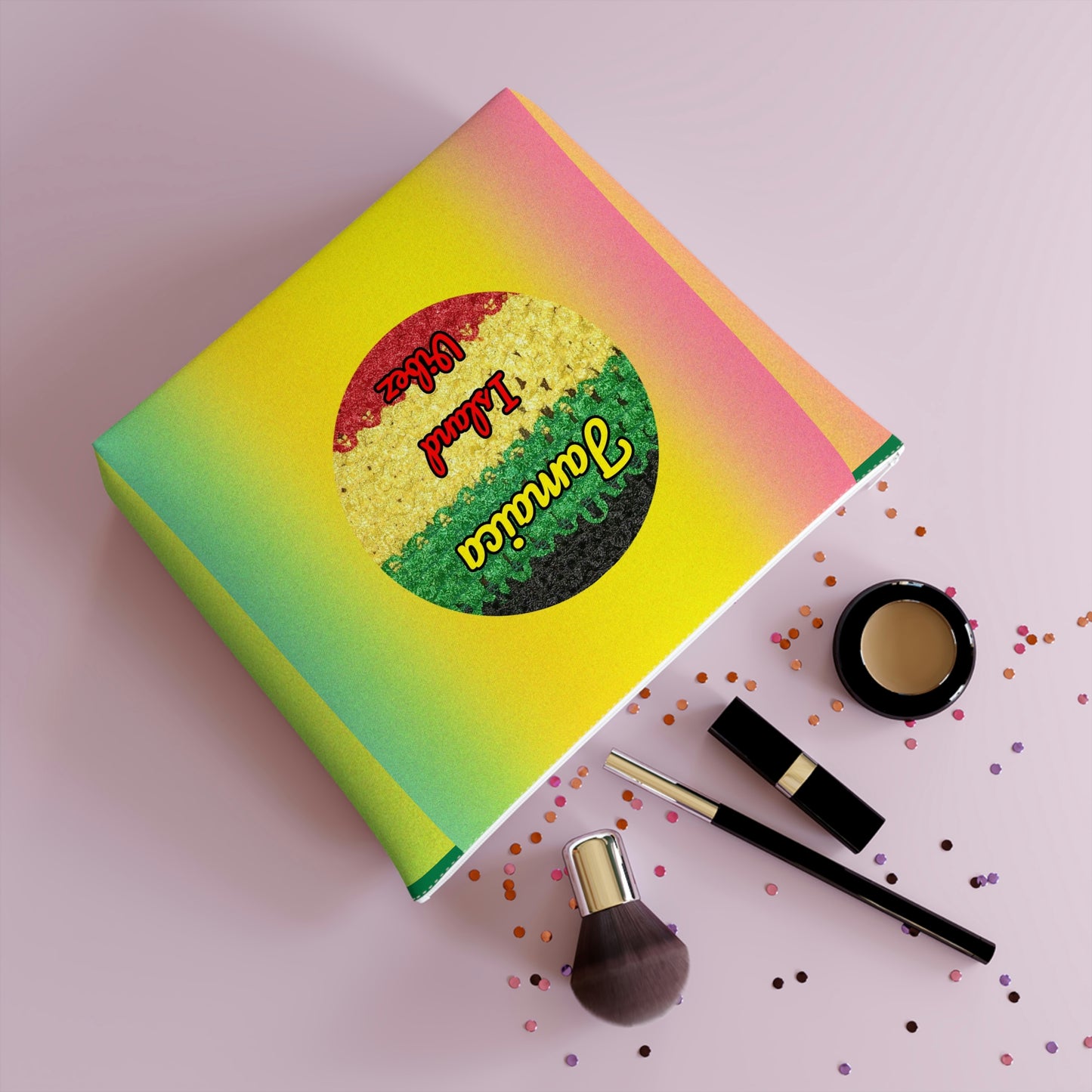 IslandVibez/Cotton Cosmetic Bag