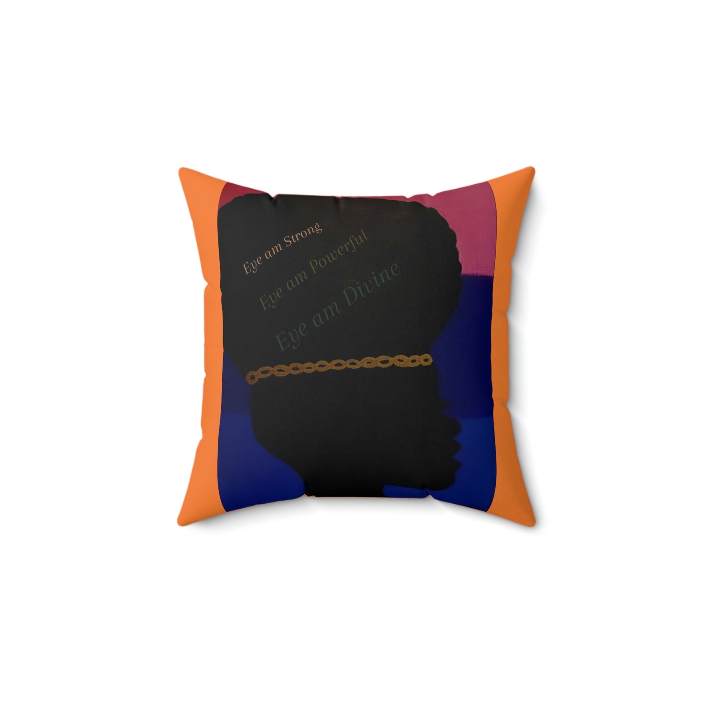 Spun Polyester Square Pillow