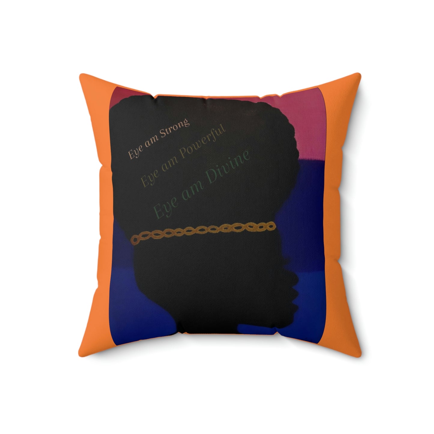 Spun Polyester Square Pillow