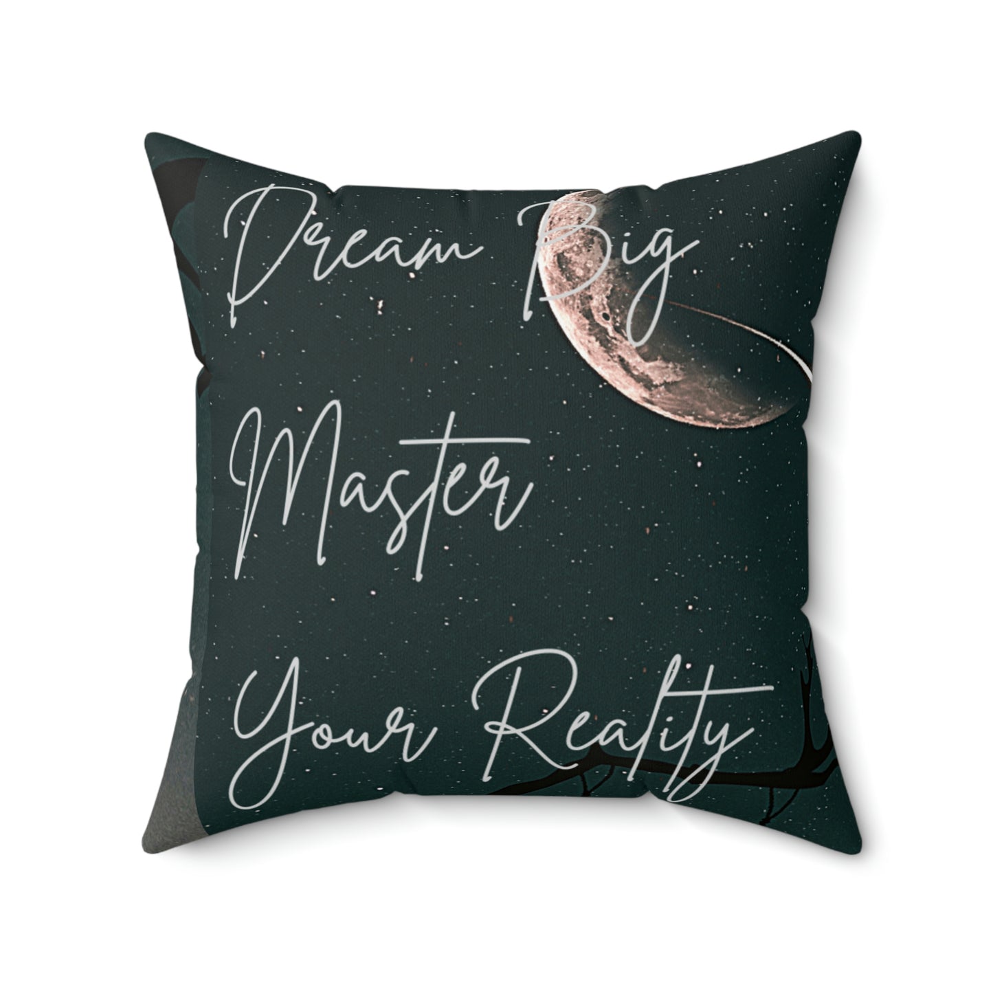 Reality/Spun Polyester Square Pillow