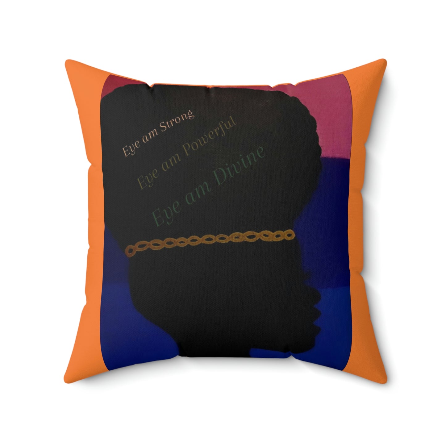 Spun Polyester Square Pillow