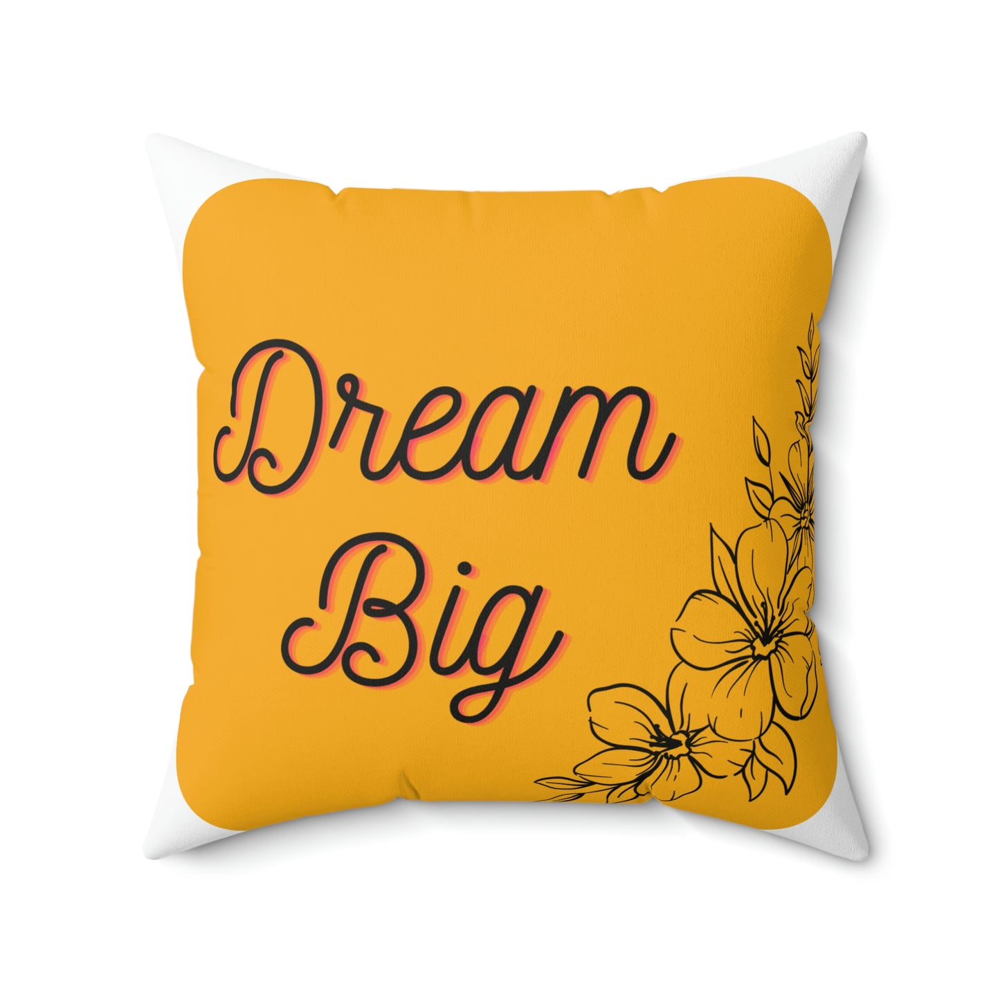 DreamB/Spun Polyester Square Pillow