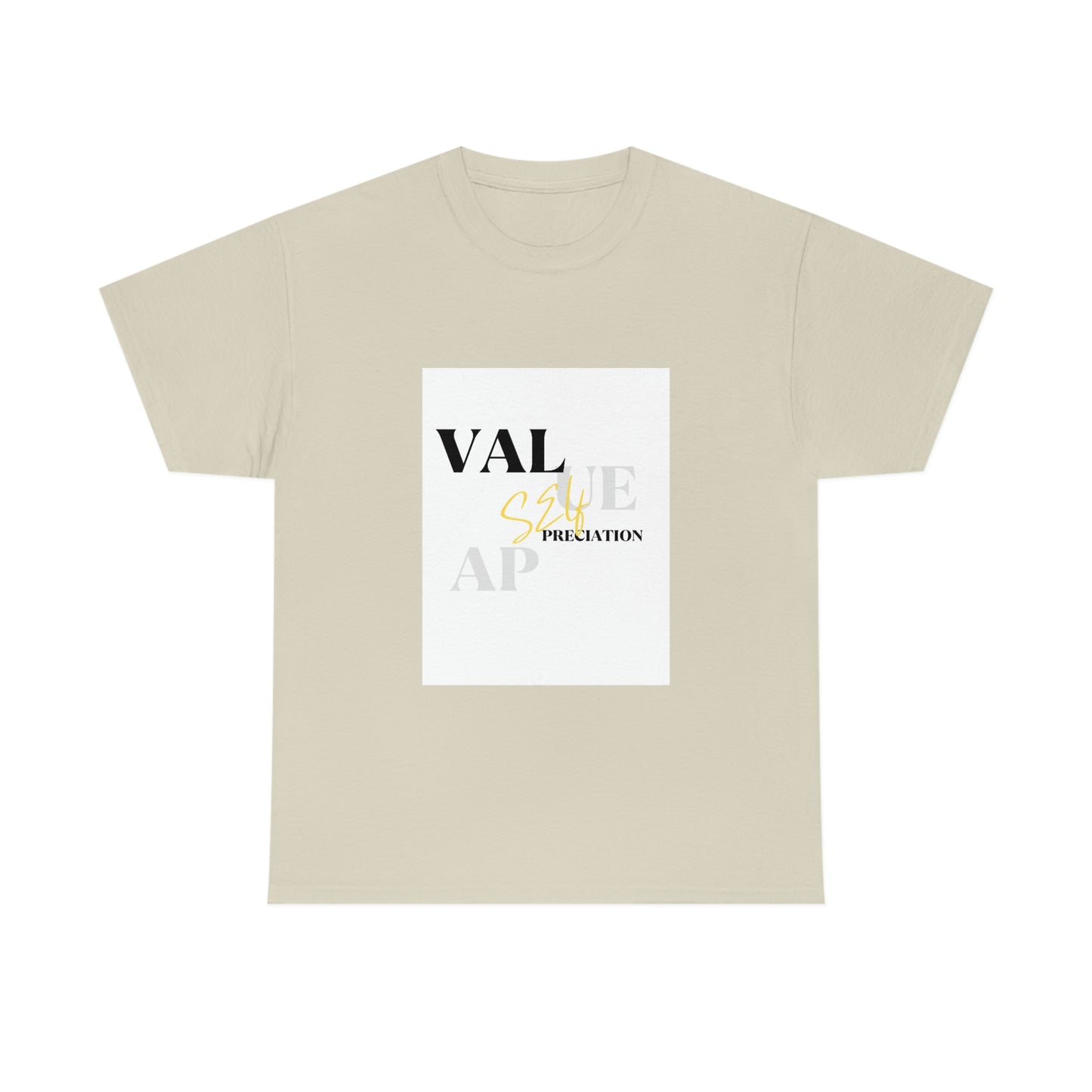 SelfValue/Unisex Heavy Cotton Tee