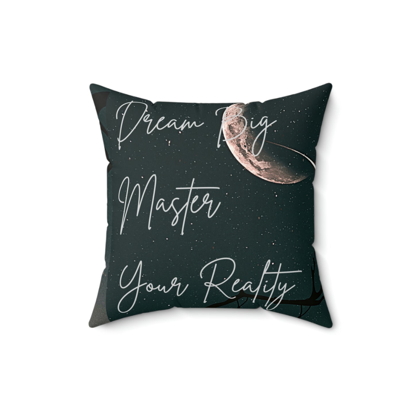 Reality/Spun Polyester Square Pillow