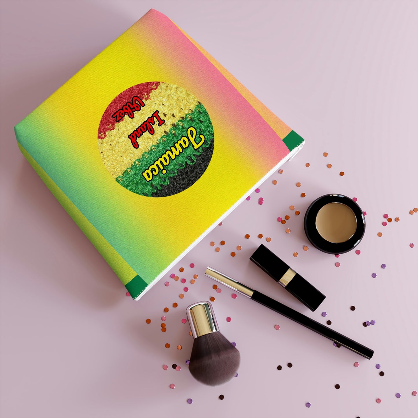 IslandVibez/Cotton Cosmetic Bag