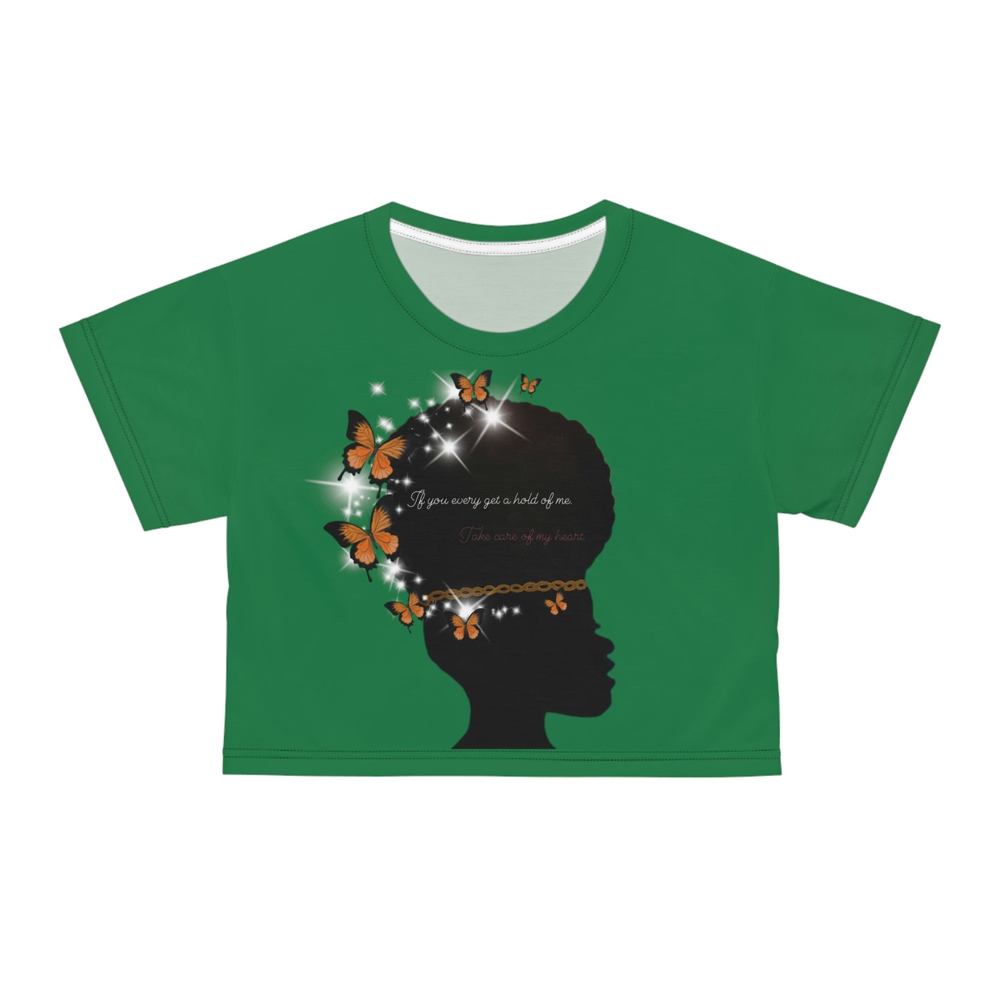 HoldG/AOP Crop Tee