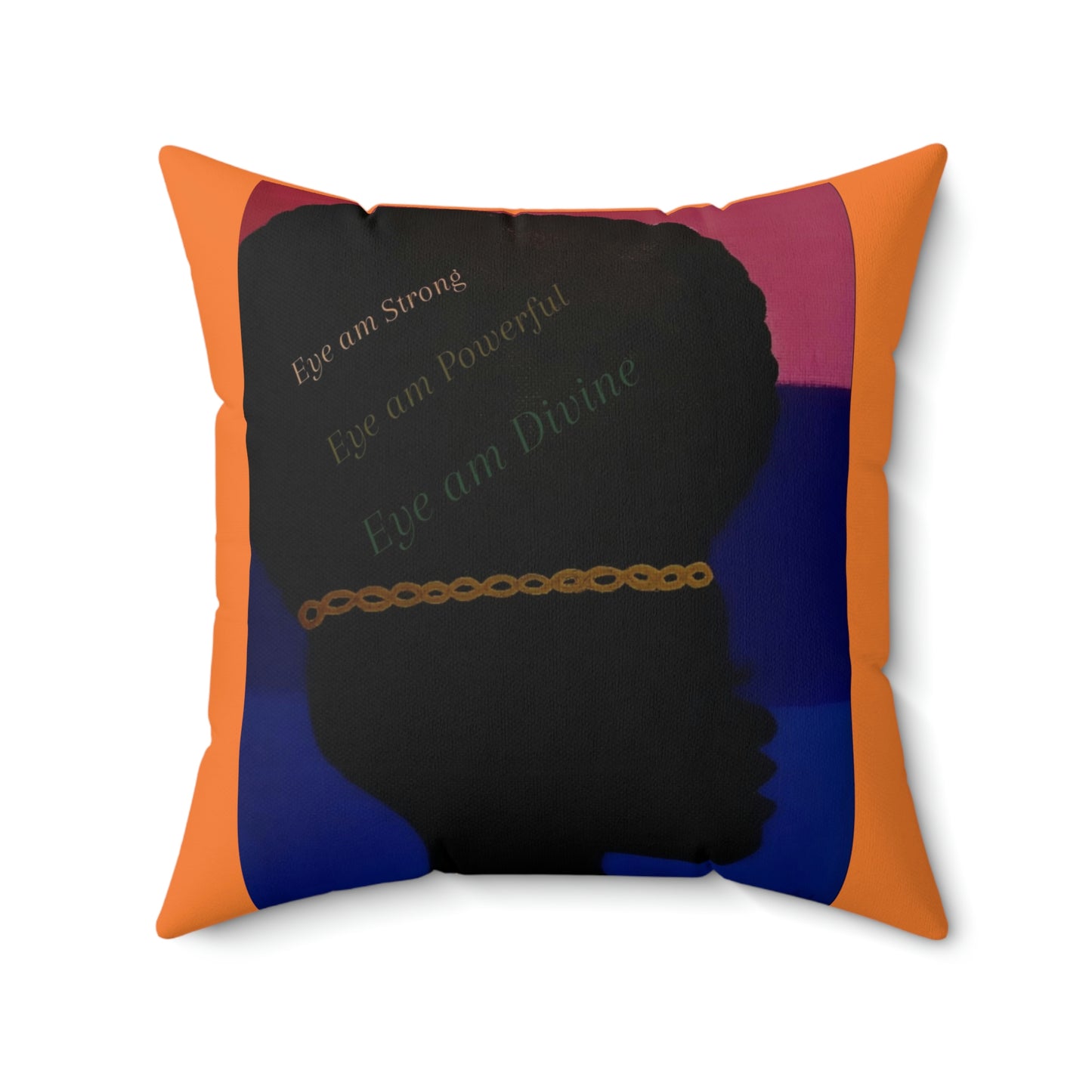 Spun Polyester Square Pillow