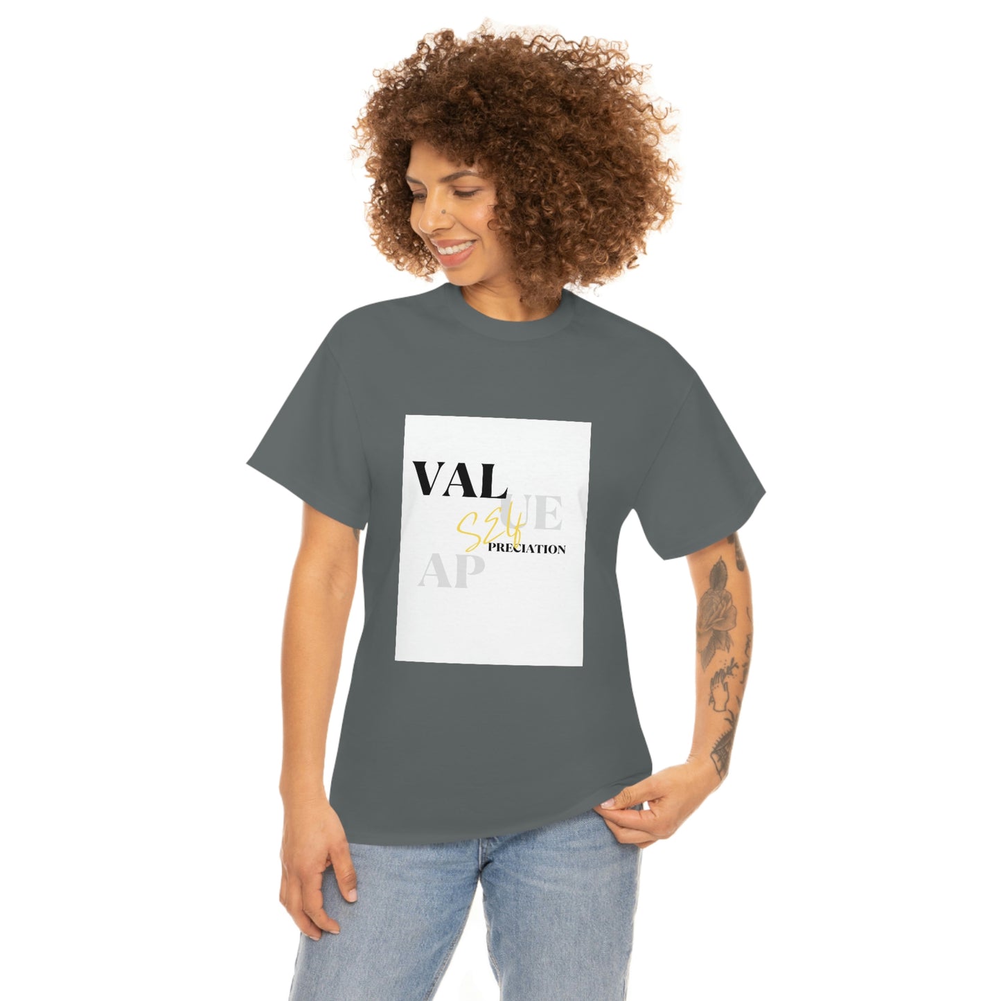 SelfValue/Unisex Heavy Cotton Tee