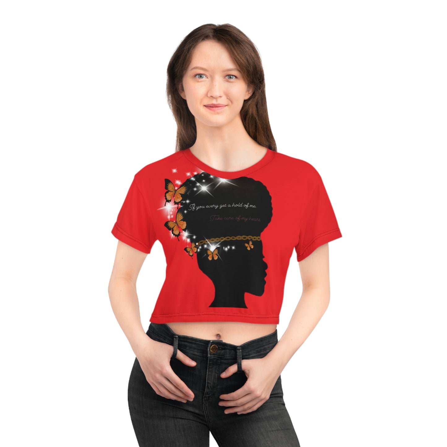 HoldR/AOP Crop Tee