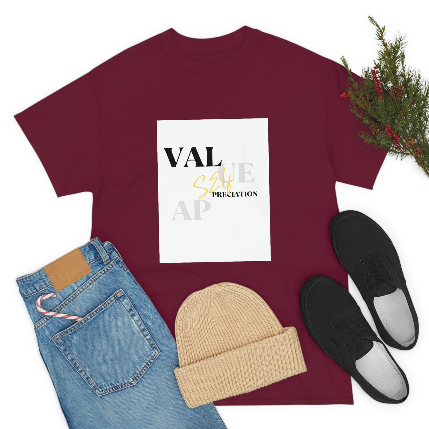 SelfValue/Unisex Heavy Cotton Tee