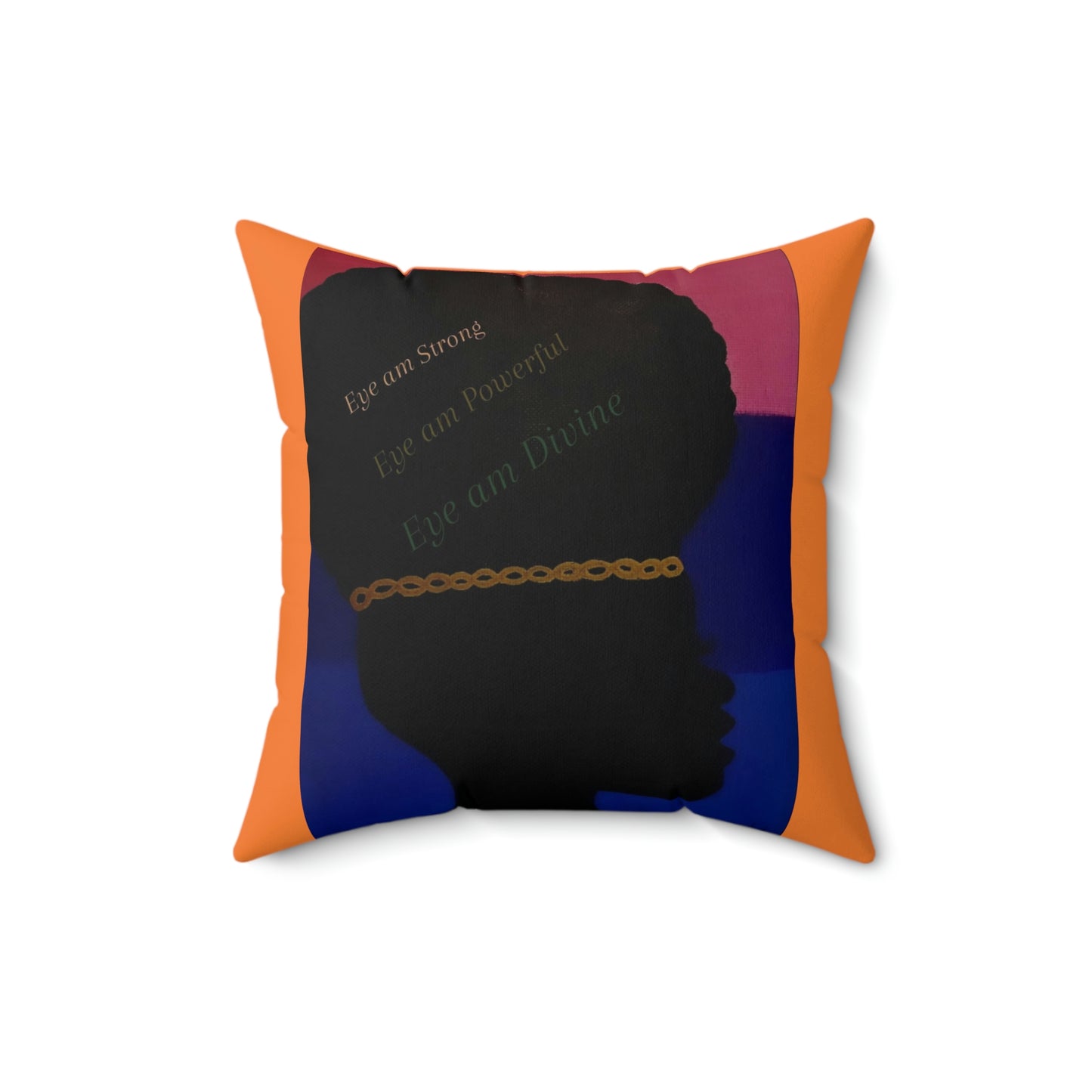 Spun Polyester Square Pillow