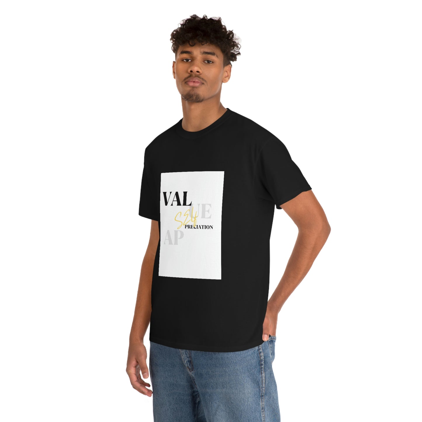 SelfValue/Unisex Heavy Cotton Tee