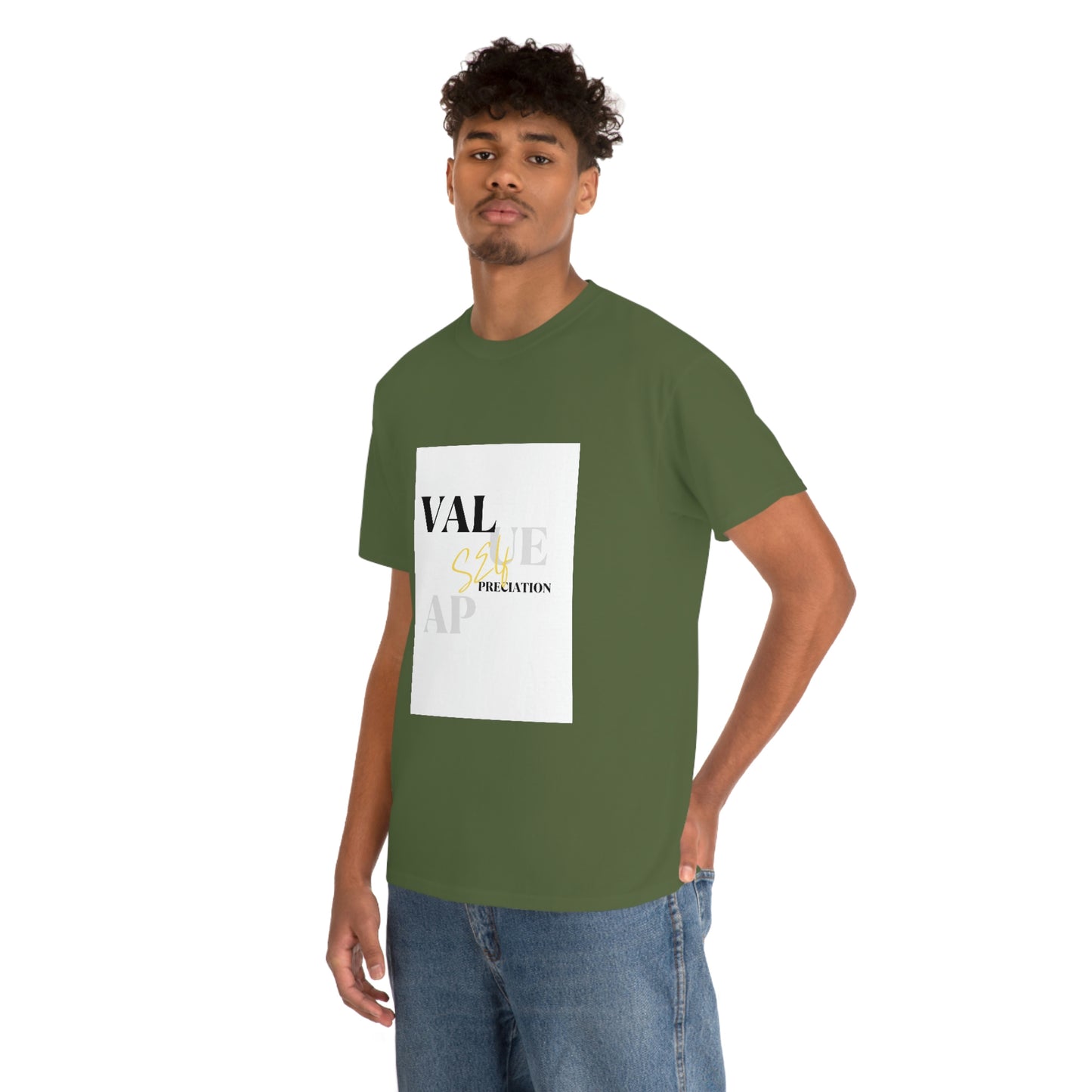 SelfValue/Unisex Heavy Cotton Tee