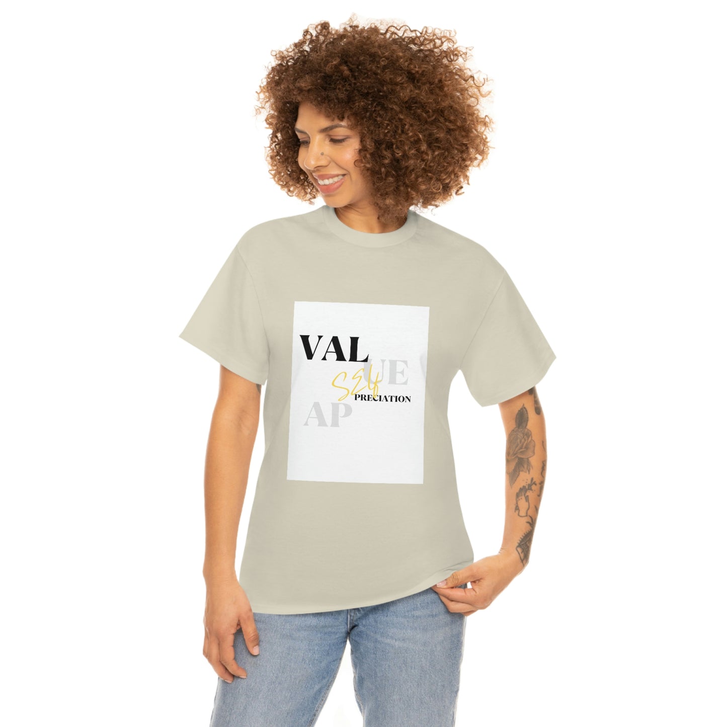 SelfValue/Unisex Heavy Cotton Tee