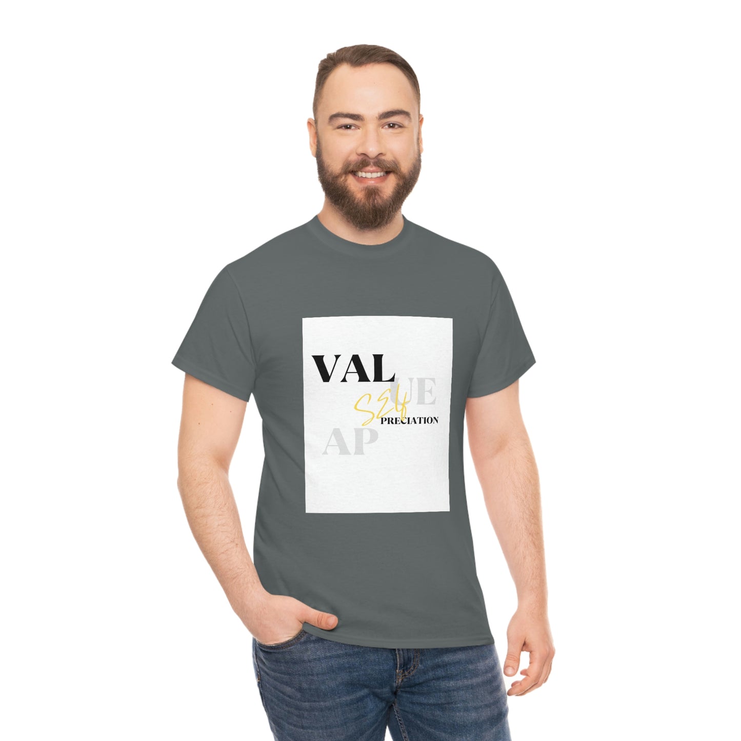 SelfValue/Unisex Heavy Cotton Tee