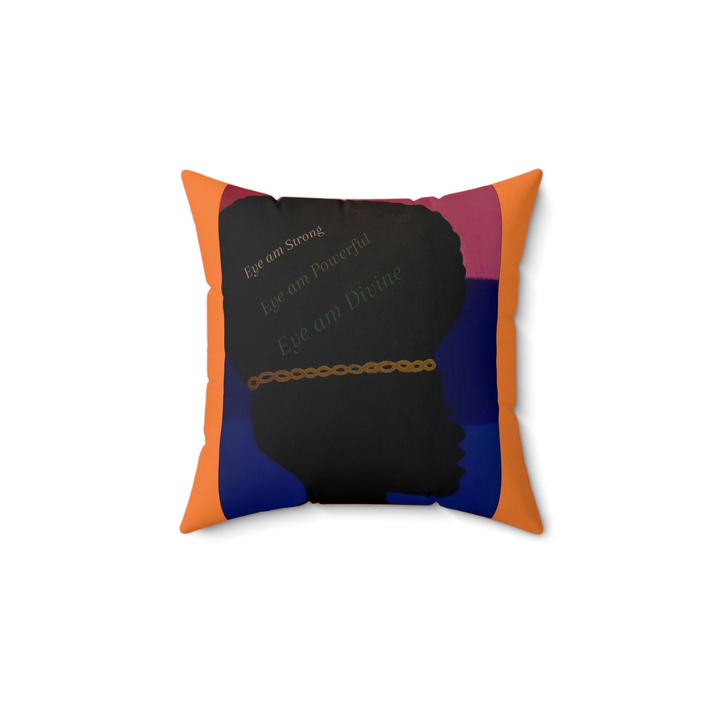 Spun Polyester Square Pillow