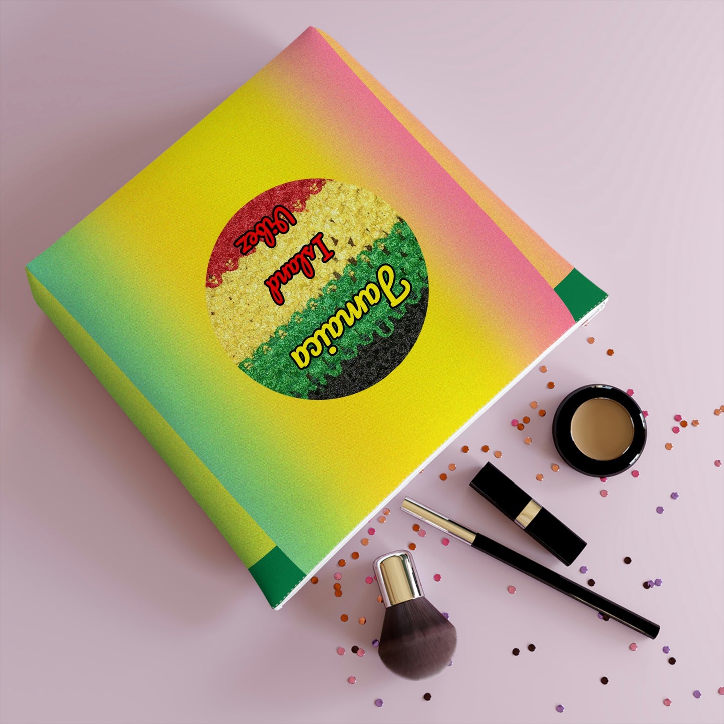 IslandVibez/Cotton Cosmetic Bag