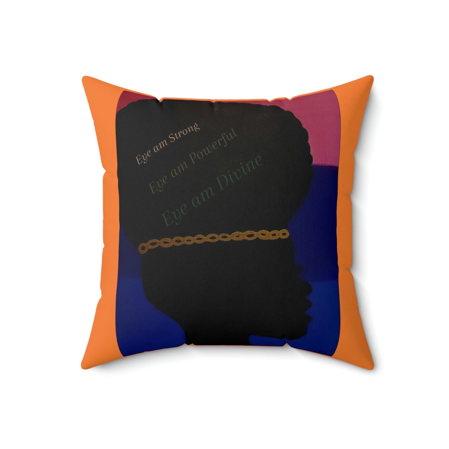 Spun Polyester Square Pillow