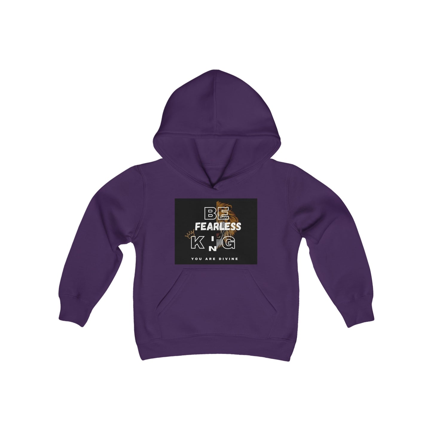 Fearless King/Heavy Blend Hooded Sweatshirt