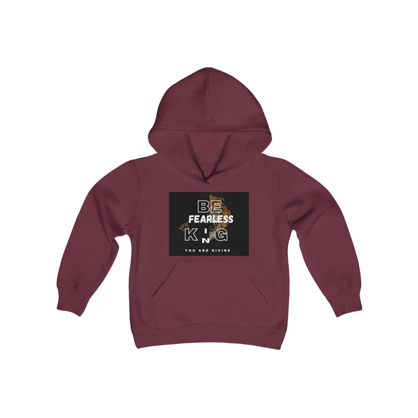 Fearless King/Heavy Blend Hooded Sweatshirt