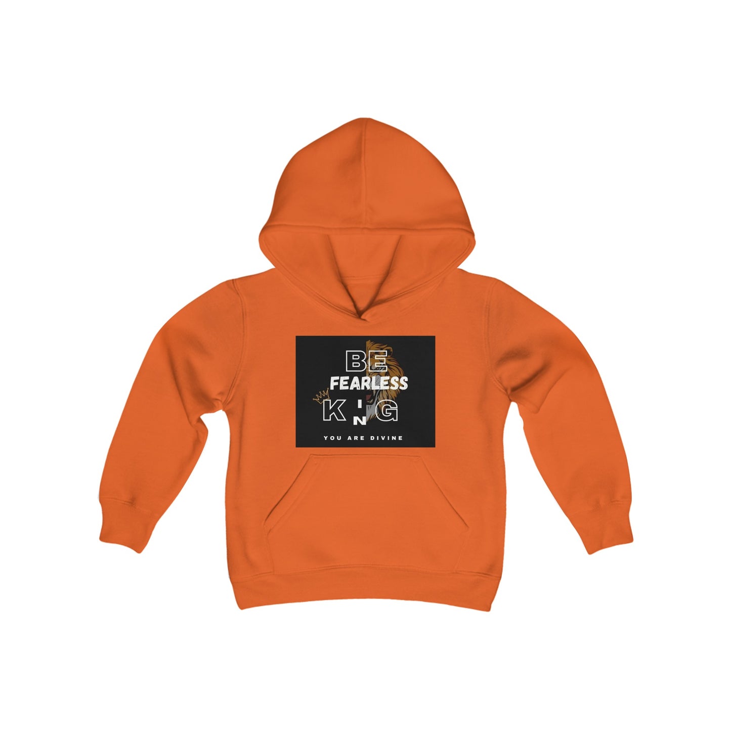 Fearless King/Heavy Blend Hooded Sweatshirt