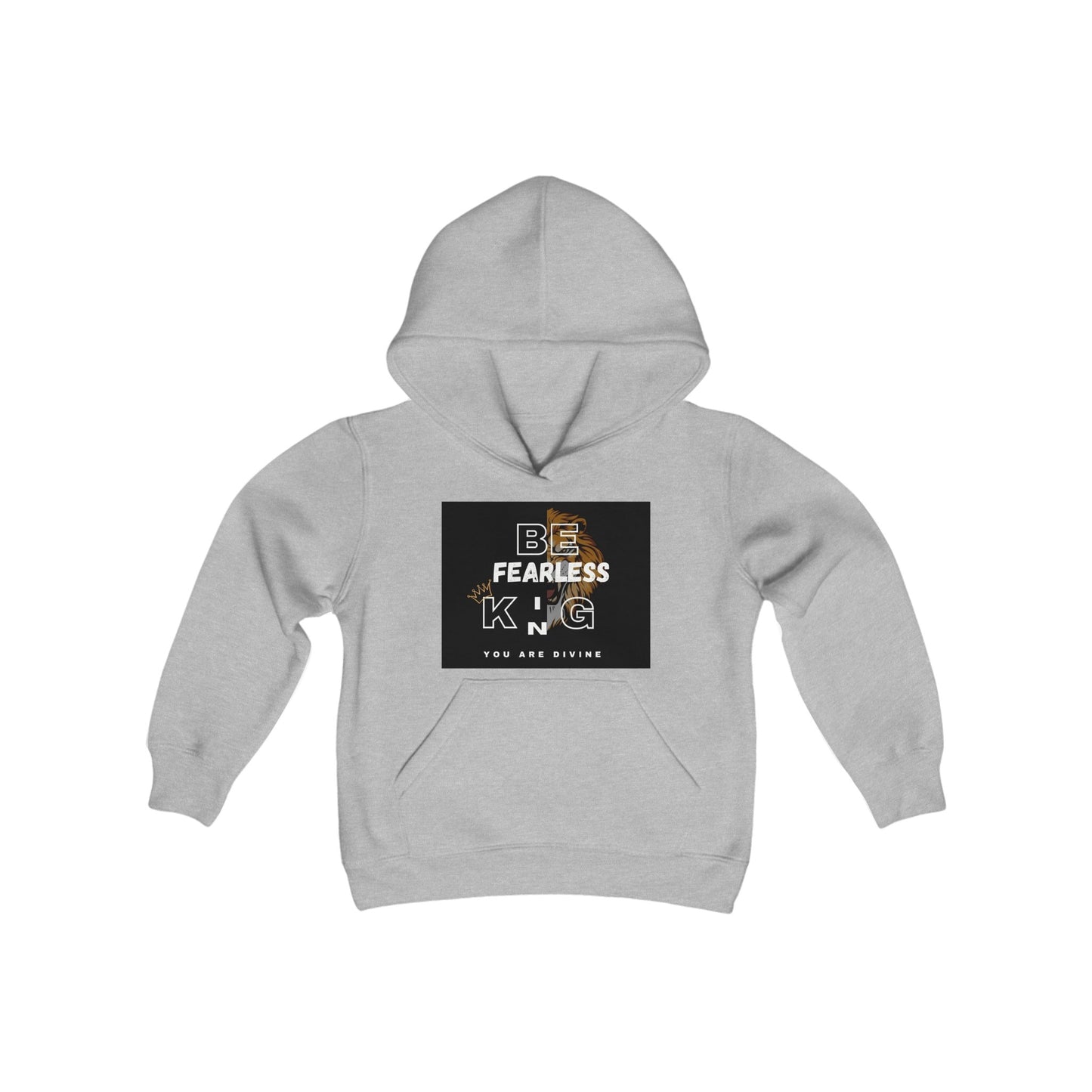 Fearless King/Heavy Blend Hooded Sweatshirt