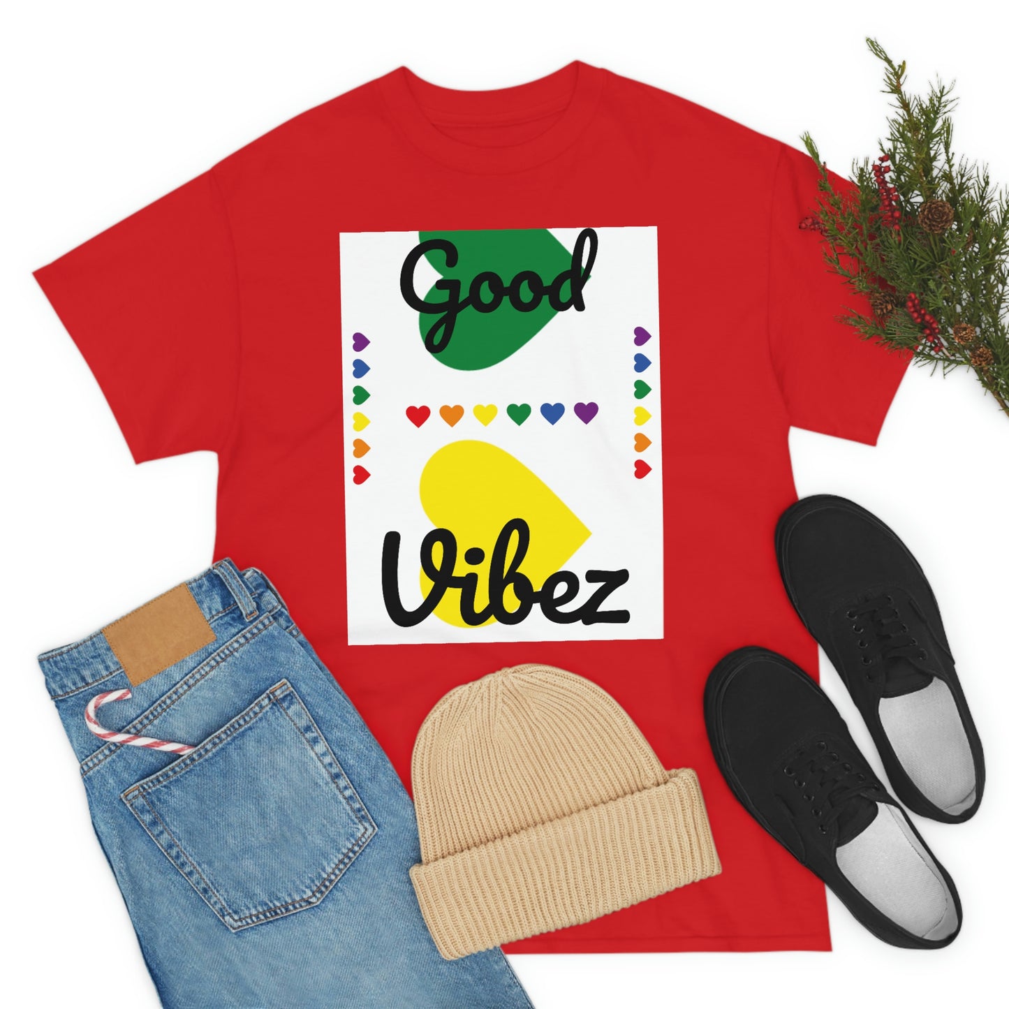 Good+Vibez/Unisex Heavy Cotton Tee