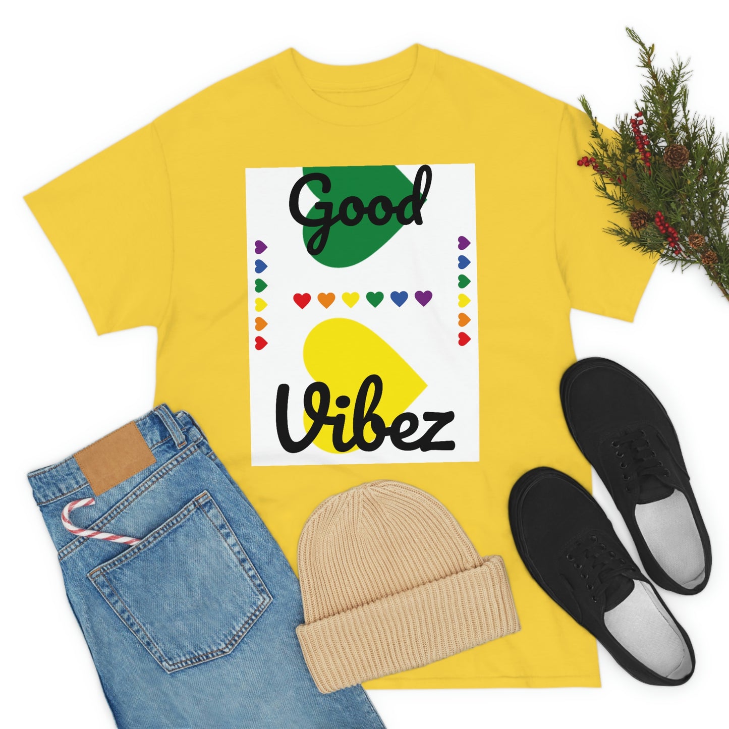 Good+Vibez/Unisex Heavy Cotton Tee