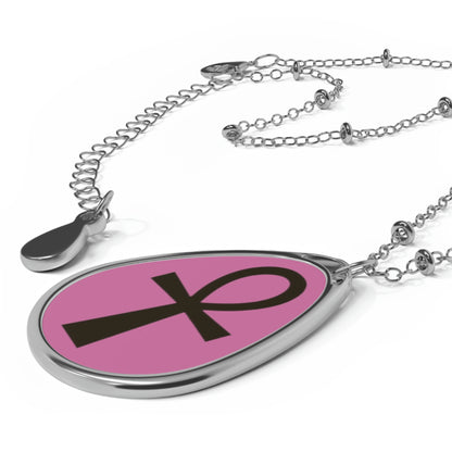 AnkhPk/Oval Necklace