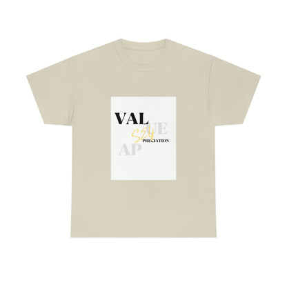 SelfValue/Unisex Heavy Cotton Tee