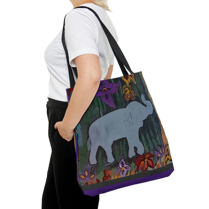 ElephantF/AOP Tote Bag